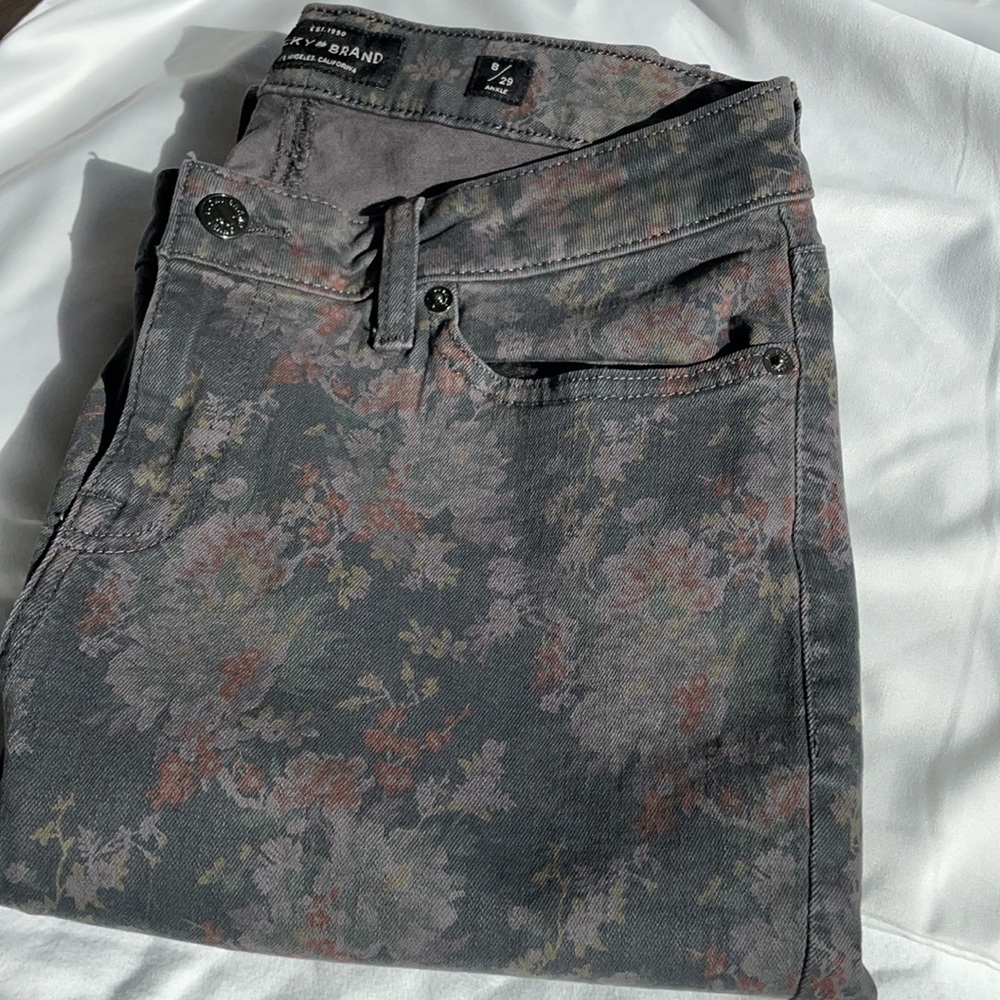 Lucky Brand Lolita Skinny Floral print Jeans